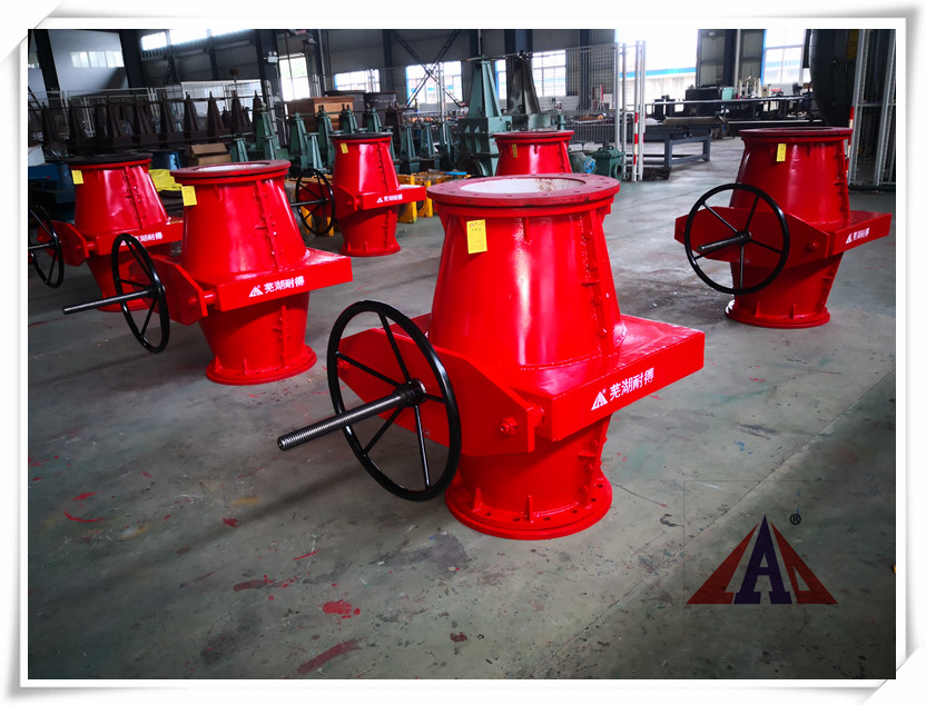 大口徑手動(dòng)管夾閥-2