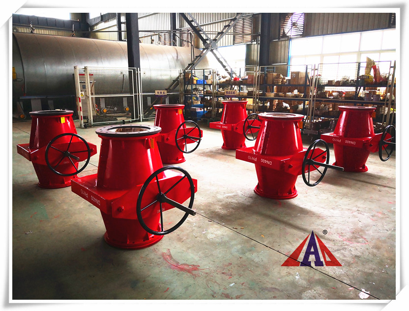 大口徑手動(dòng)管夾閥-1