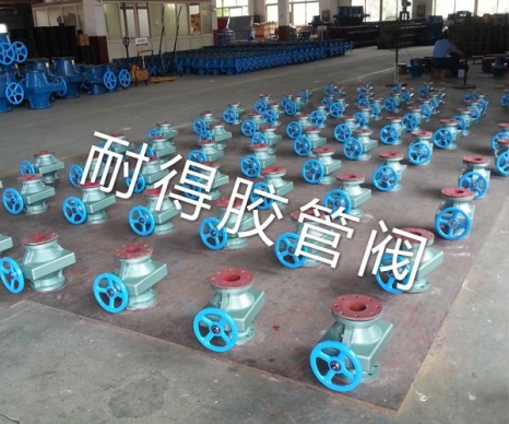 耐得手動(dòng)管夾閥