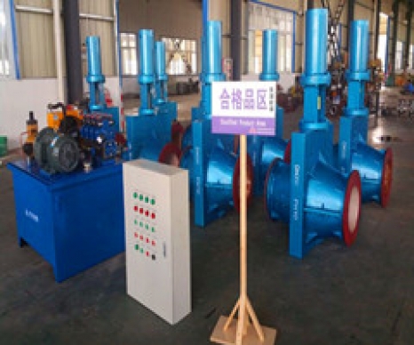 配套液壓及控制系統(tǒng)的液動膠管閥