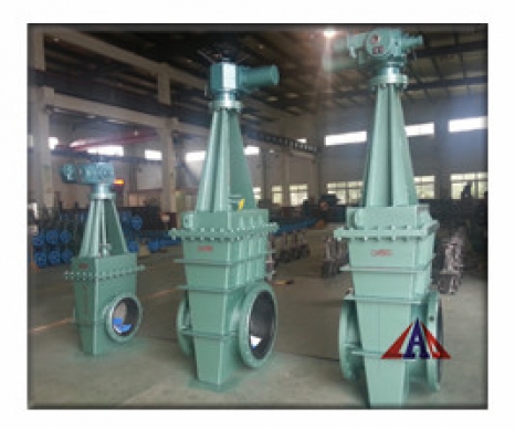 電動(dòng)襯膠閘板閥-1